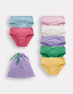 7 culottes en pointelle