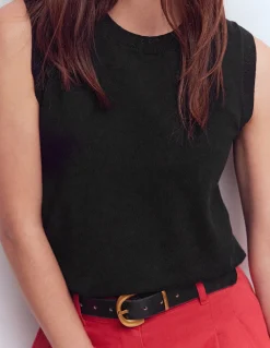 Débardeur à col rond Emilia en coton