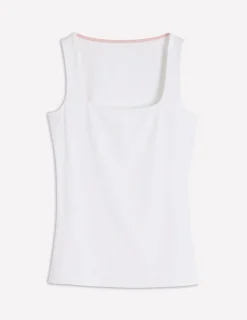 Débardeur double épaisseur à col carré