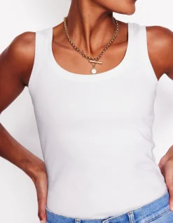 Débardeur essentiel à col U