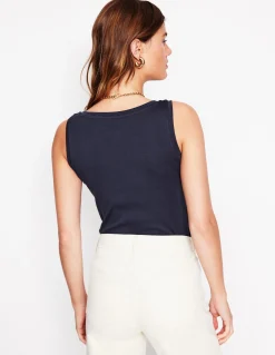 Débardeur essentiel à col U