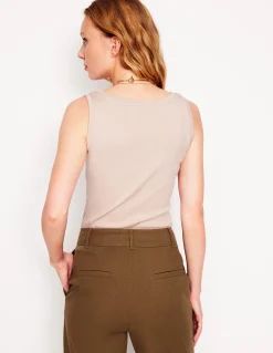 Débardeur essentiel à col U