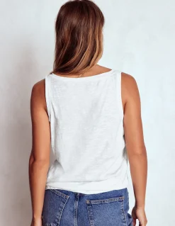 Débardeur flammé à col V