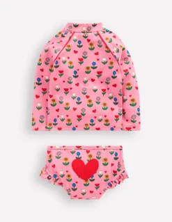 Ensemble avec haut de plage à logo