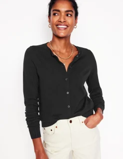 Gilet col rond Emilia en coton