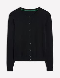 Gilet col rond Emilia en coton