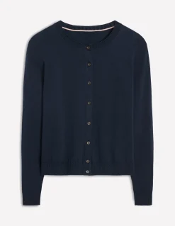 Gilet col rond Emilia en coton