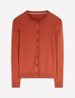 Gilet col rond Emilia en coton