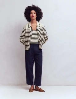 Gilet Liz en maille à col