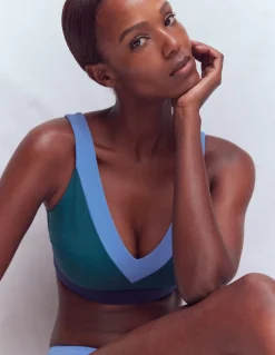 Haut de bikini Campania croisé dans le dos