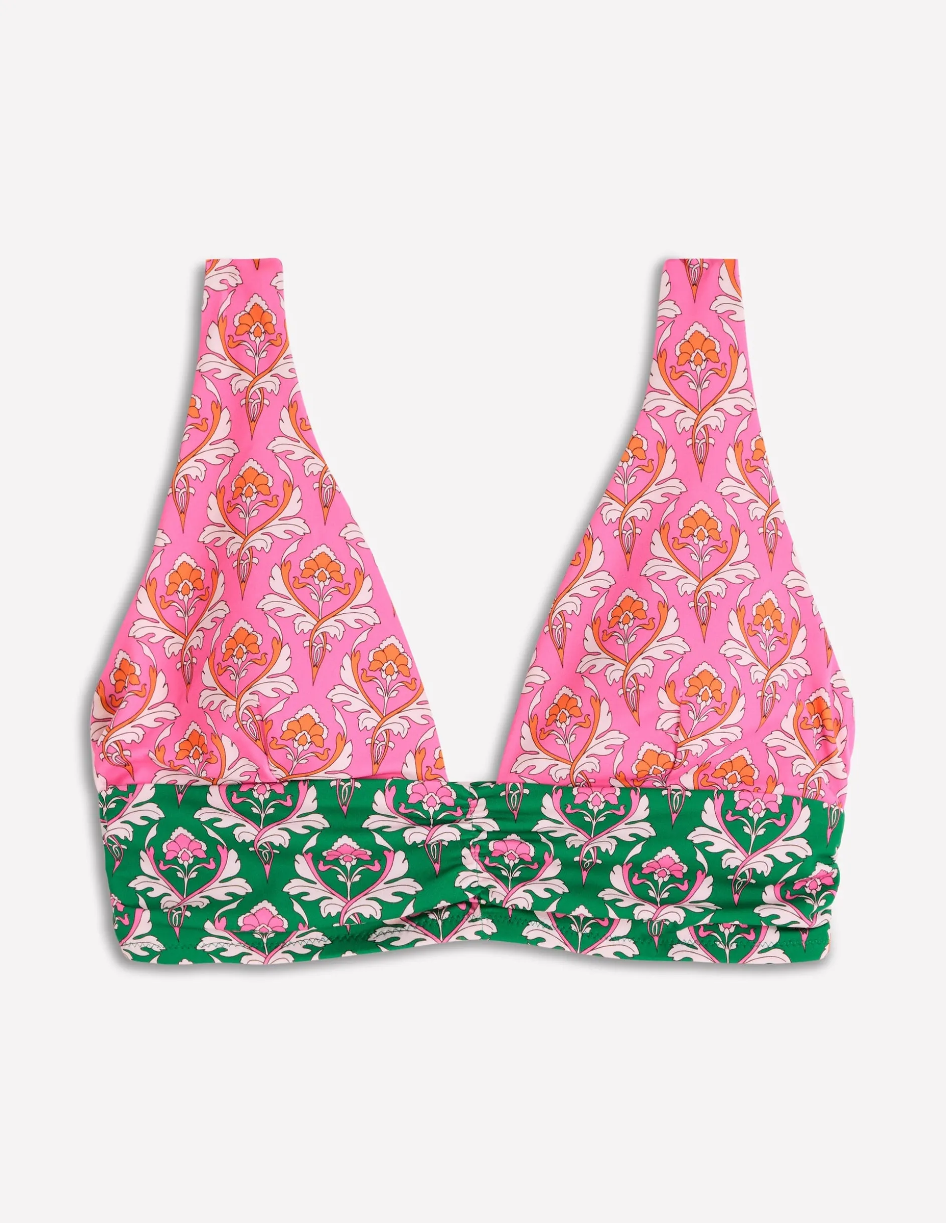 Haut de bikini Mykonos à encolure V échancrée