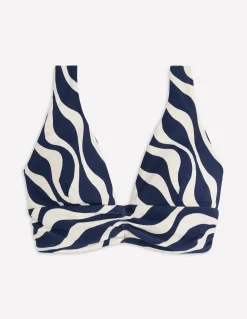 Haut de bikini Mykonos à encolure V échancrée