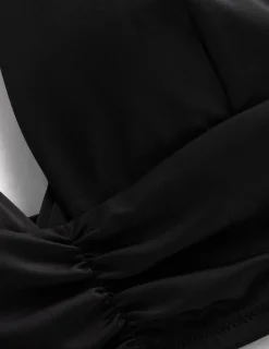 Haut de bikini Mykonos à encolure V échancrée