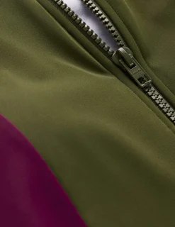 Haut de plage à manches raglan et protection solaire