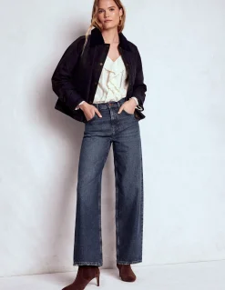 Jean décontracté taille mi-haute