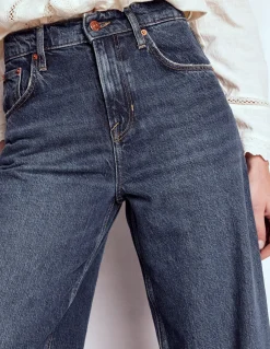 Jean décontracté taille mi-haute