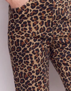 Jean droit à taille haute