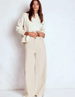 Jean large décontracté