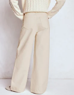 Jean large décontracté