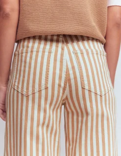 Jean large taille haute