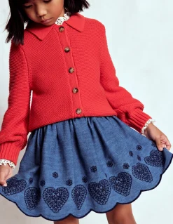 Jupe brodée à enfiler