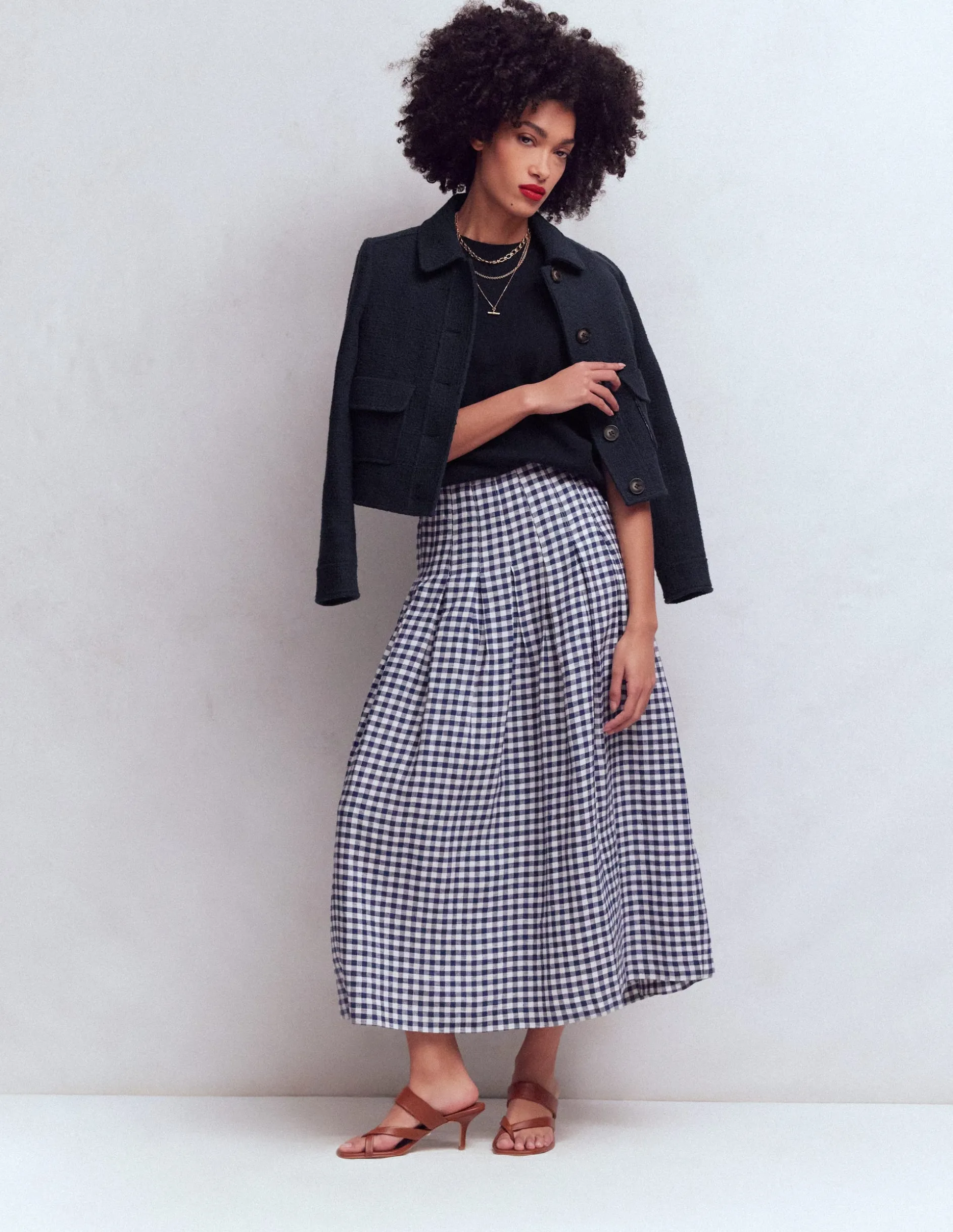 Jupe Valentina en lin