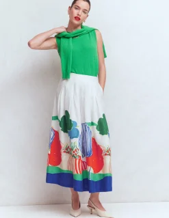 Jupe Valentina en lin