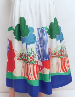 Jupe Valentina en lin