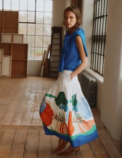 Jupe Valentina en lin