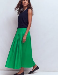 Jupe Valentina en satin de coton