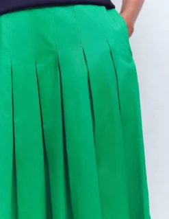 Jupe Valentina en satin de coton