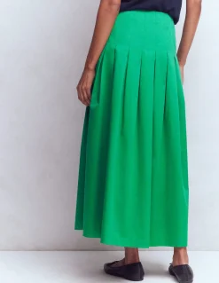 Jupe Valentina en satin de coton