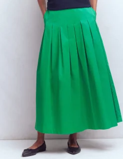 Jupe Valentina en satin de coton