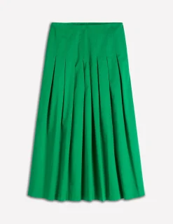 Jupe Valentina en satin de coton