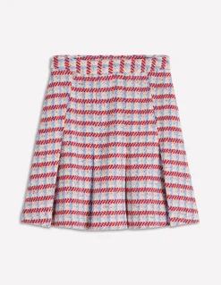 Jupe virevoltante texturée