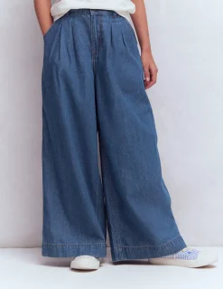 Jupe-culotte plissée