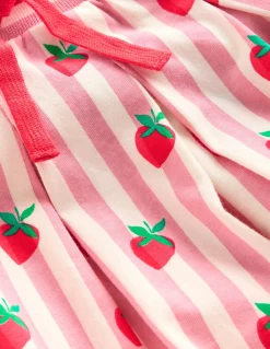 Jupe-short plissée en jersey