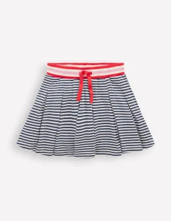 Jupe-short plissée en jersey