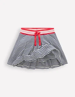 Jupe-short plissée en jersey