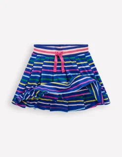 Jupe-short plissée en jersey