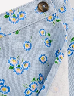 Jupe-short portefeuille tissée