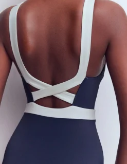 Maillot de bain Campania croisé dans le dos