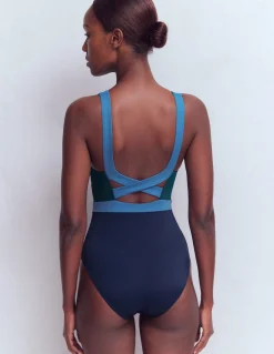 Maillot de bain Campania croisé dans le dos