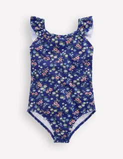 Maillot de bain Hallie à bretelles volantées