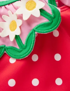 Maillot de bain Hallie à bretelles volantées