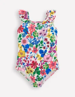 Maillot de bain Hallie à bretelles volantées