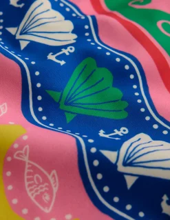 Maillot de bain Hallie à bretelles volantées