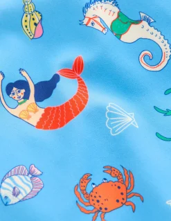 Maillot de bain imprimé croisé dans le dos