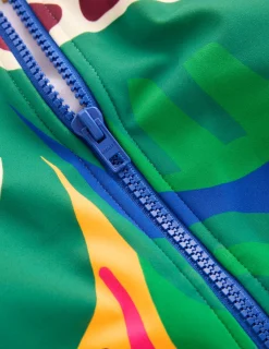 Maillot de bain sport à manches raglan