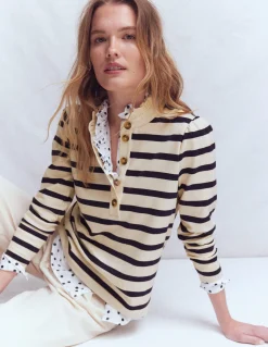 Marinière à col volanté